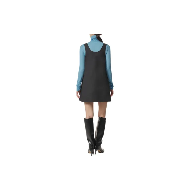 MARNI Sleeveless Dress Women's Black-4