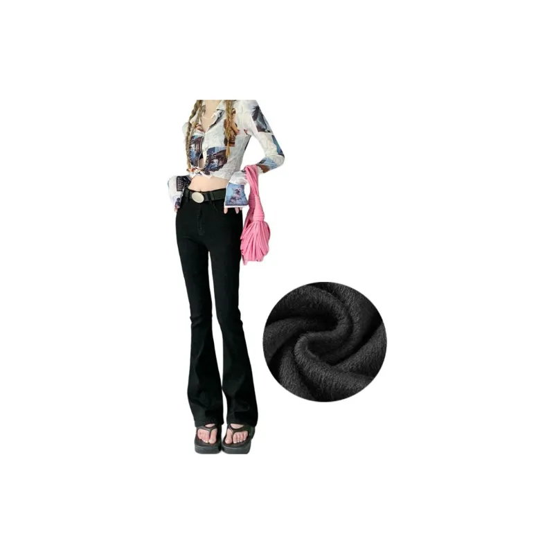 Concubine Zhu Jeans Women's Black-3