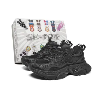 SK.TRIP Crossbow Series Bow And Arrow 4 Cushioned Wear Resistant Height Increasing Low Top Chunky Sneakers Unisex