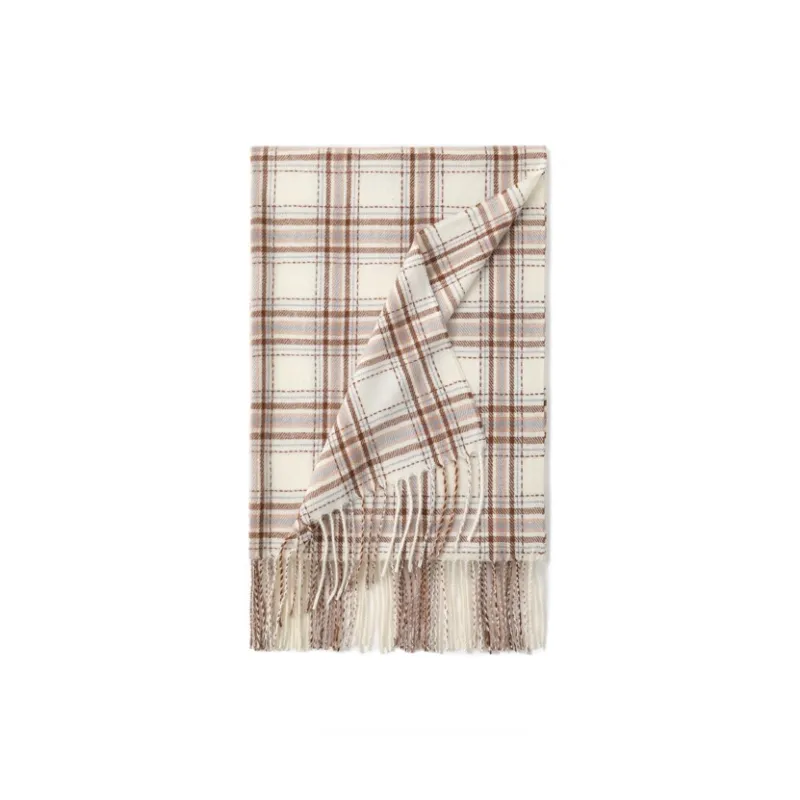 FREE RABBITⅡ Soft Skin Friendly Comfortable Warm Shawl Advanced Korean Style Scarf Unisex-1