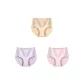 F Set-Cotton Skin High-Rise-Apricot+Purple+Pink (3 Pack)