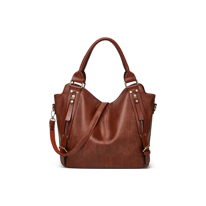 NIUMJ PU Tote Bag Shopping Bag Crossbody Bag Shoulder Bag Regular Women's Multicolor-3