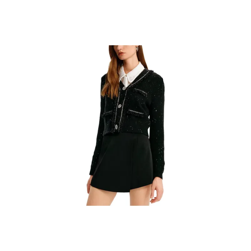 KARL LAGERFELD FW24 Knitwear Women's Black-4