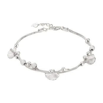 DONGFANGJIE 999 Fine Silver Sterling Silver Bracelet Women's Gift Box Set