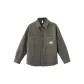 Fleece-Lined Gray Green