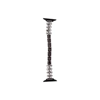 NCFCK Watch Band Apple Compatibility Rhinestone Embellished Mermaid Diamond Chain Material