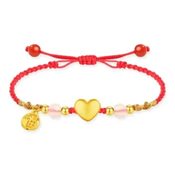 Old Qingyun Silver Building Gold Bracelet Unisex