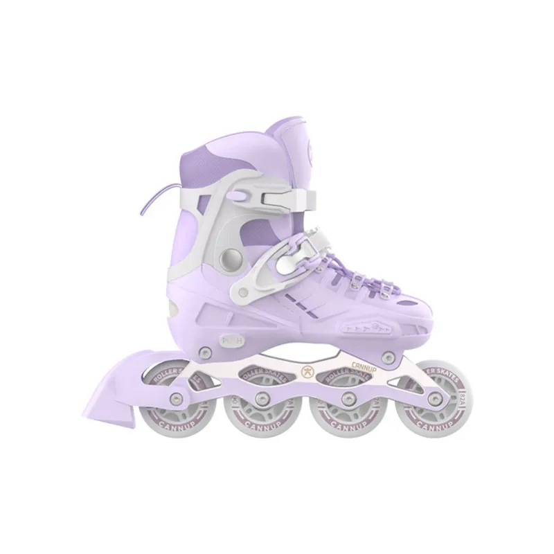Sway Inline Skates Unisex White Pink Purple Macaron-3
