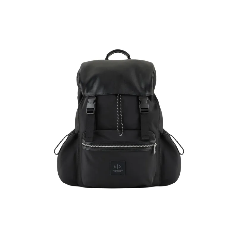ARMANI EXCHANGEAE Polyester Backpack Men's Black-0