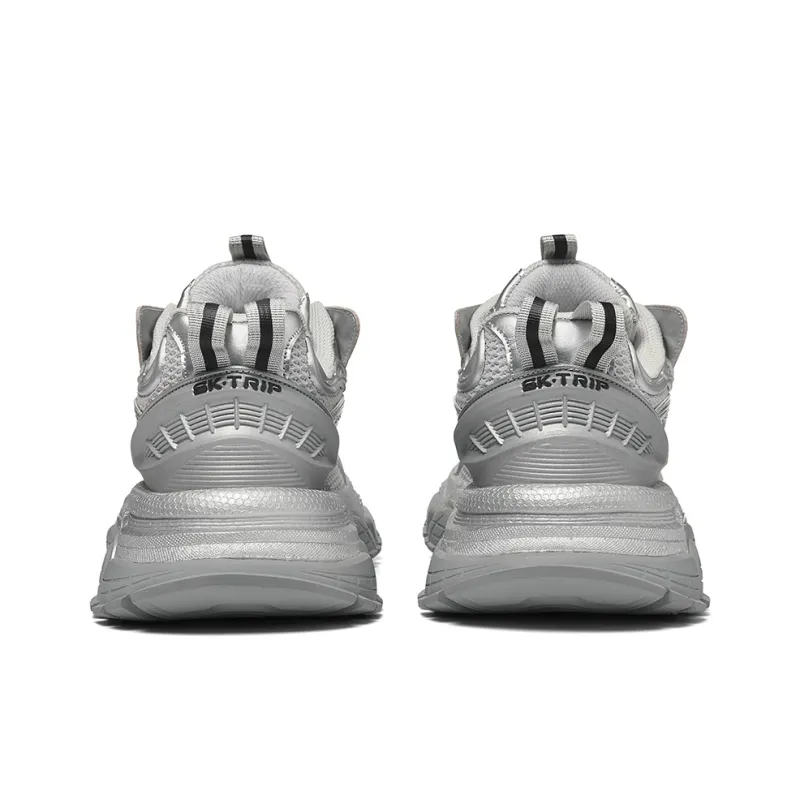 SK.TRIP Crossbow Series Bow And Arrow 4 Cushioned Wear Resistant Height Increasing Low Top Chunky Sneakers Unisex-3