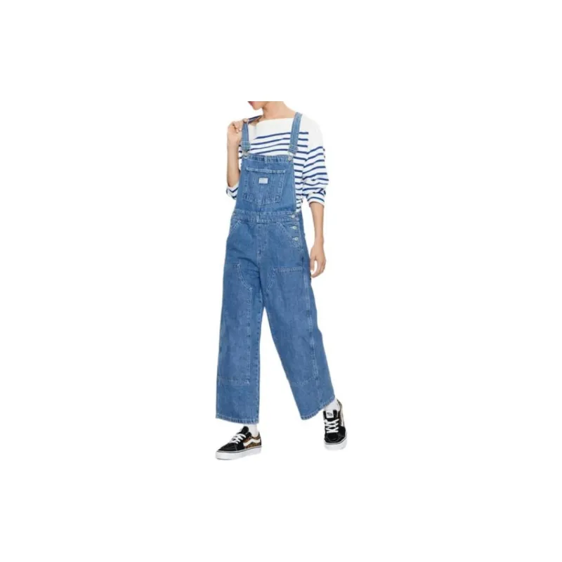 Levis Overalls Women's Dark Blue-2