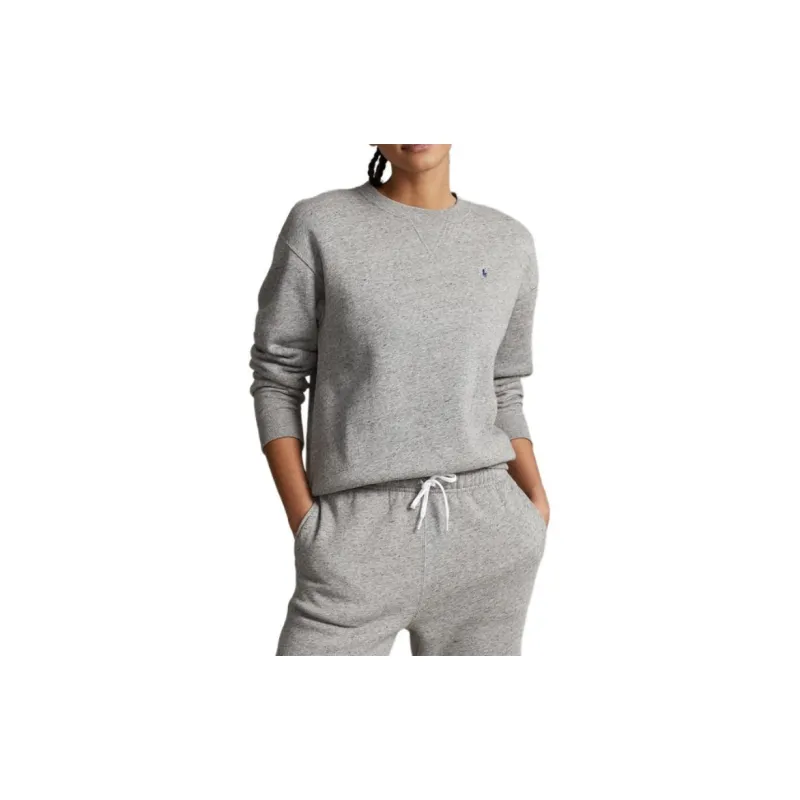 Polo Ralph Lauren SS23 Sweatshirt Women's Gray-1