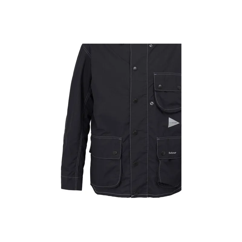 BARBOUR x And Wander Collaboration FW22 Jackets Coats Men's Black-5