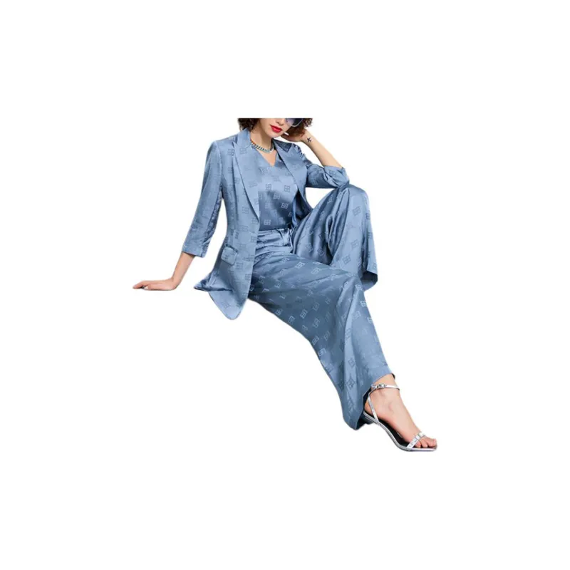 BESIONIA SS23 Suit Trouser Women's Blue-4