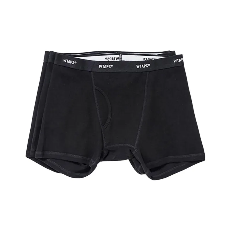 WTAPS FW24 FW24 Skivvies Underpants Men's 3 Pack Black-0