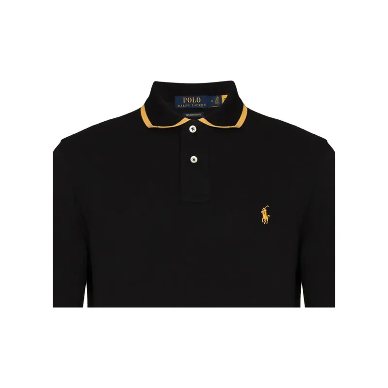Polo Ralph Lauren SS22 Polo Shirt Men's Black-3