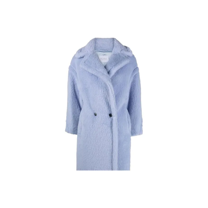 MaxMara Coats Women's Sky Blue-4