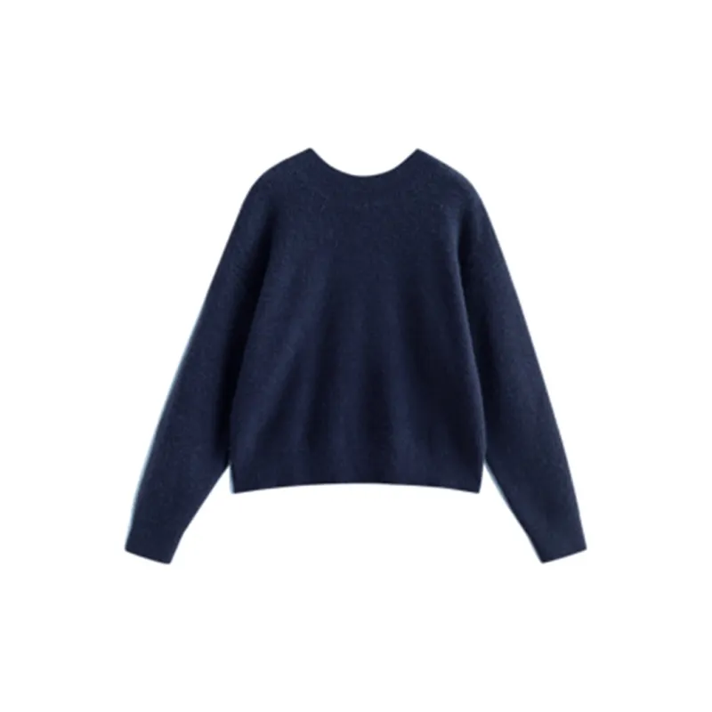 Initial Language Knitwear Women's Star Cloud Blue-1