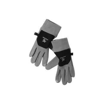 15 MINS 92% Polyester 8% Elastane Knit Gloves Women's Dark Gray/Khaki/Black/Pink