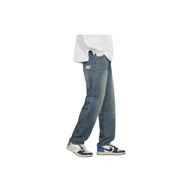IJRJ Jeans Unisex Vintage Blue-6