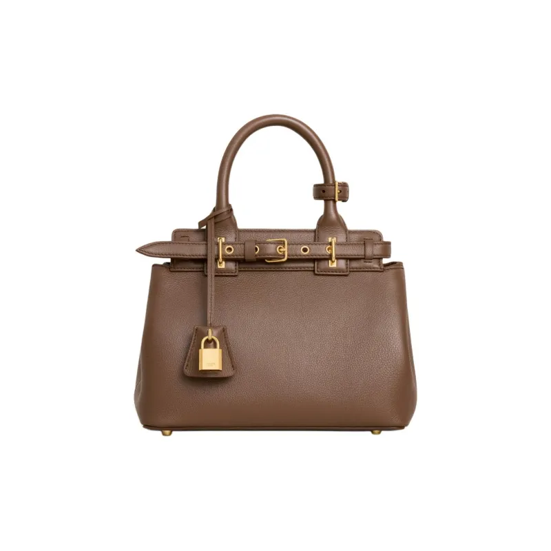 CELINE Soft Cow Leather Tote Bag, Shopping Bag, Shoulder Bag, Crossbody Bag, Handbag Women's Shiny Brown-0