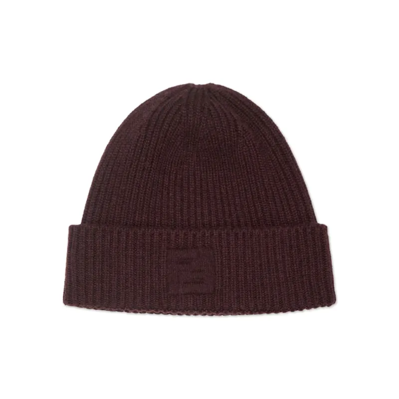 FENDI Logo Detailed Turn-Up Brim Beanie-0