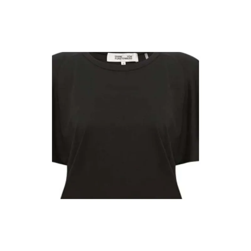DVF Diane Von Furstenberg T-Shirt Women's Black-3