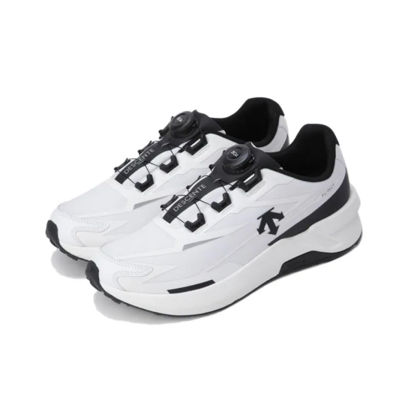 DESCENTE Slip Resistant, Abrasion Resistant, Waterproof Low Top Casual Shoes Unisex White-1