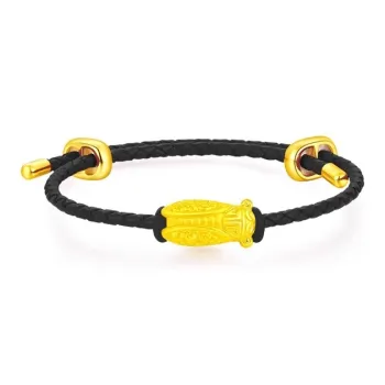 Royal Dragon Mirror Gold Bracelet Unisex