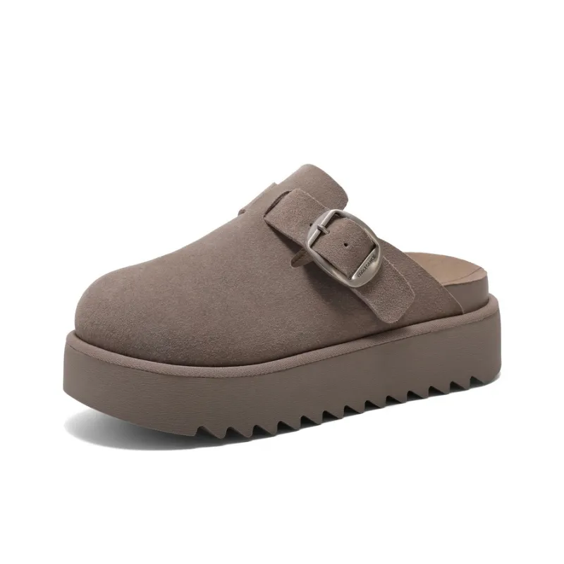BELLE Rubber Sole Slip Resistant Wrap toe Slippers Women's-1