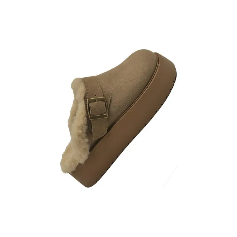 Yamada Hyakuju Home Slippers Khaki Light Brown-2