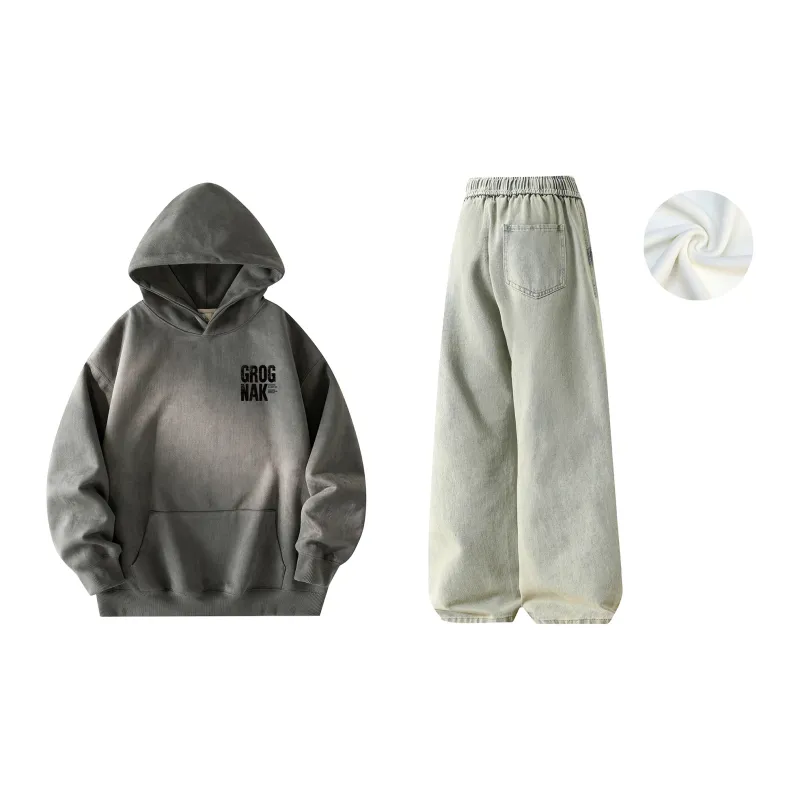 GROGNAK Sweatshirt Sets Unisex-59