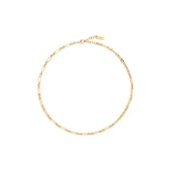 SAINT LAURENT Figaro chain Polished Necklace