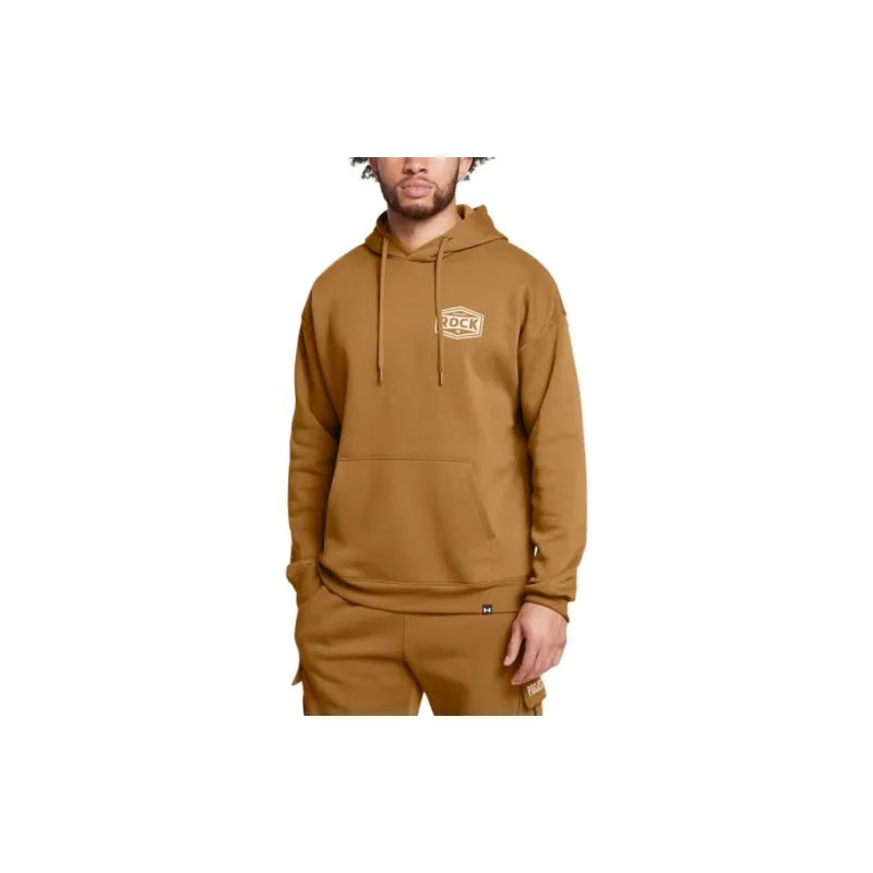 Under Armour Johnson Project Rock Sweatshirt Men's Ochre Yellow-2