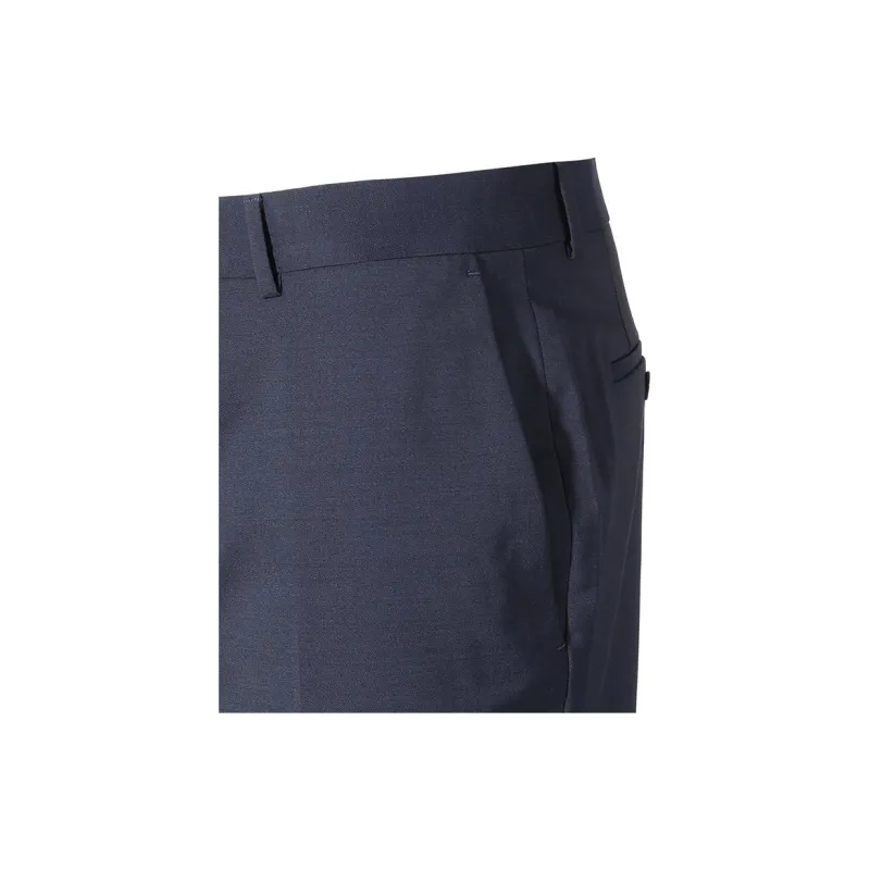 Zegna FW24 Suit Trouser Men's Dark Blue-4