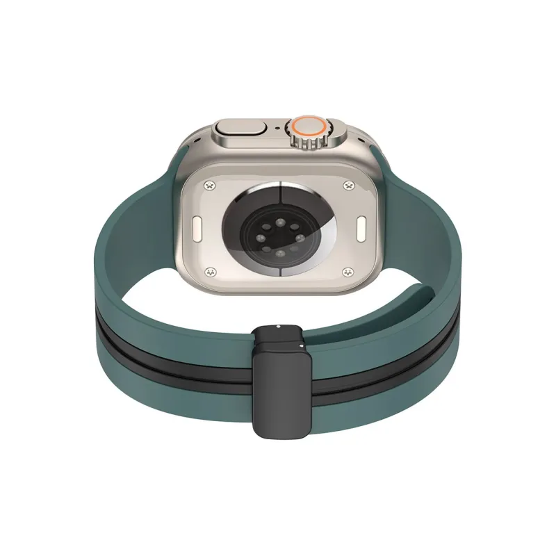 ZHENGGUANG Watch Band Apple Compatibility Liquid Silicone Material-1