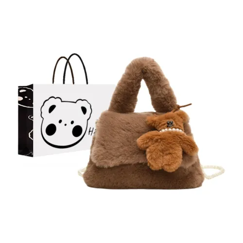 NX DOUGHNUT Plush Handbag Regular Women's Multicolor