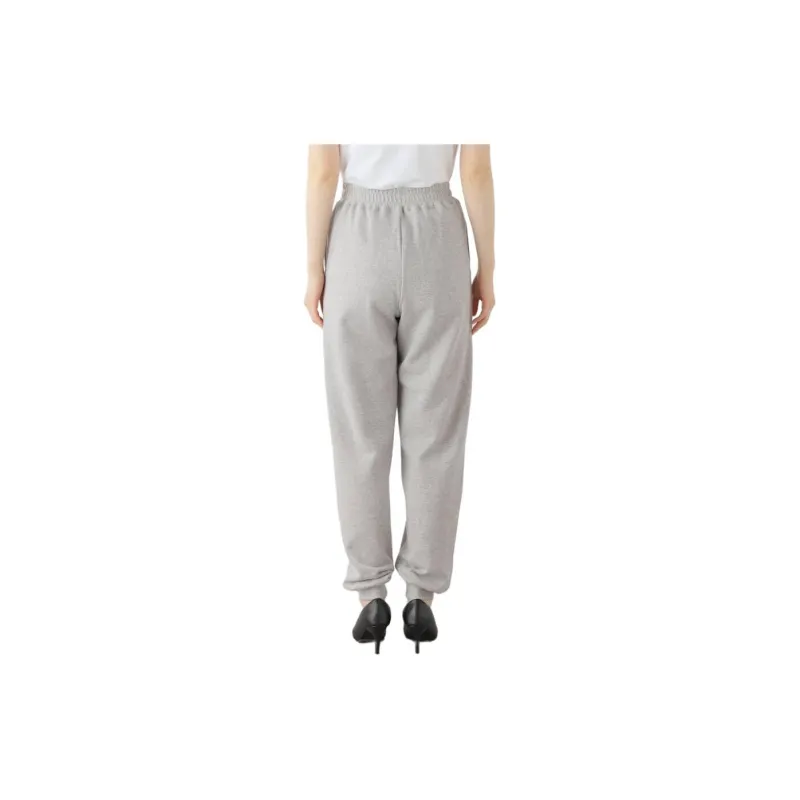 PLAGE Knitted Sports Pants Women's Gray-2