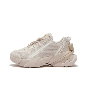 FILA FUSION TI 22 Anti Slip Wear Resistant Low Top Casual Shoes Women's Pink White