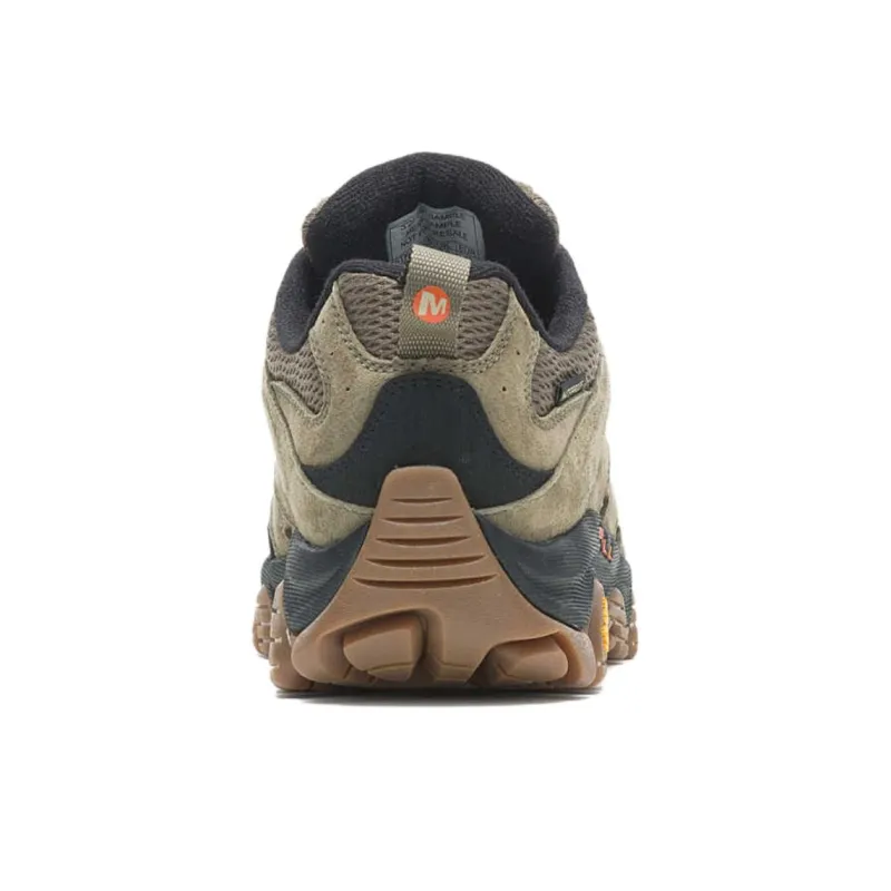 MERRELL MOAB 3 Slip-Resistant Water-Resistant Low-Top Trekking Shoes Men's Olive-3