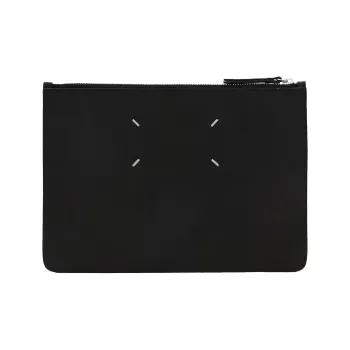 Maison Margiela Calfskin Clutch Small Size Men's Black