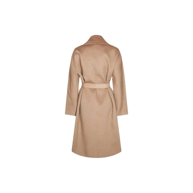 MaxMara Valle Straight Hem Belted Coat-1