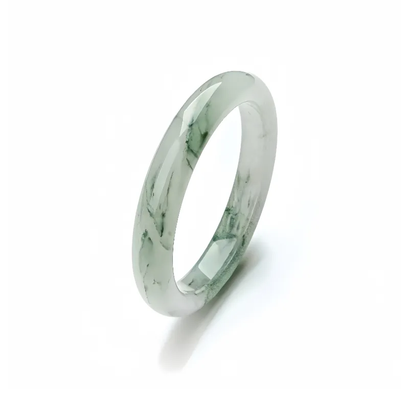 Seven Little Craftsmen Tianshan Jade Jade Bangles Women's-0