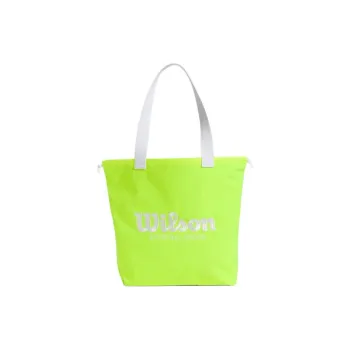 Wilson Polyester Tote Bag Shopping Bag Shoulder Bag Handbag Large Size Unisex Fruit Green