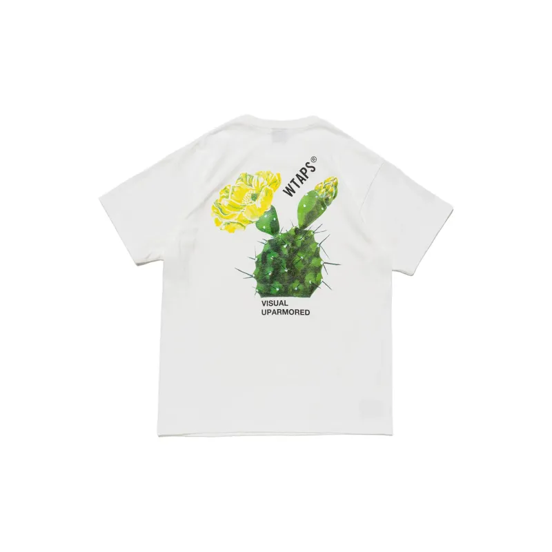 WTAPS FW24 Cacto T Shirt Unisex White-1
