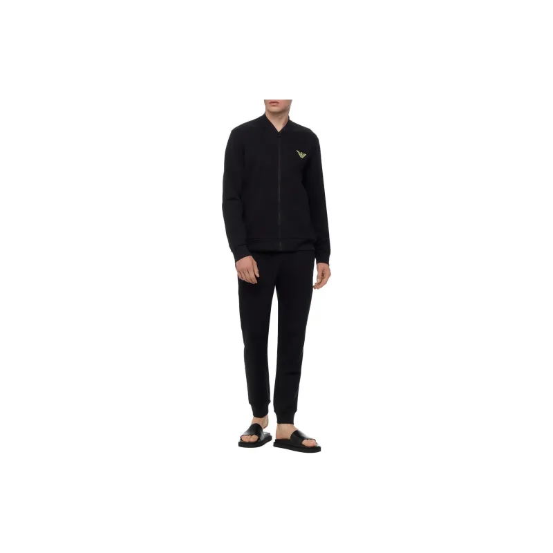EMPORIO ARMANI FW24 Jackets Coats Men's Black-3