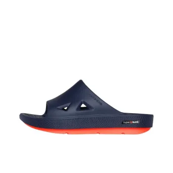 Skechers GO RECOVER Slip-Resistant Abrasion-Resistant Slide Slippers Men's Dark Marine Blue
