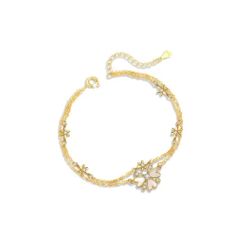 Seven Seven Silver Jewelry S925 Silver/Cubic Zirconia Bracelets Women's