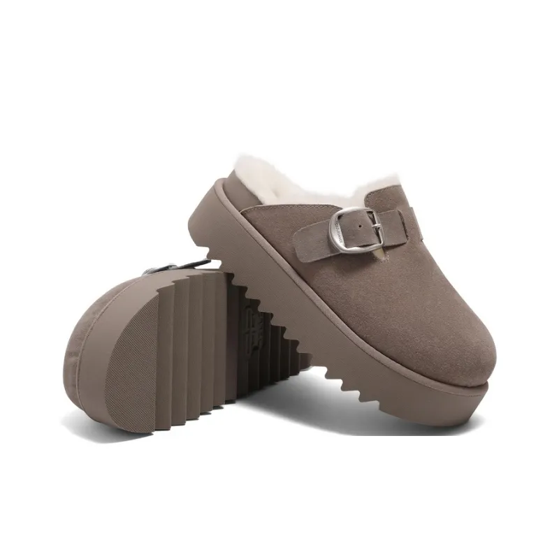 BELLE Rubber Sole Slip Resistant Wrap toe Slippers Women's-21