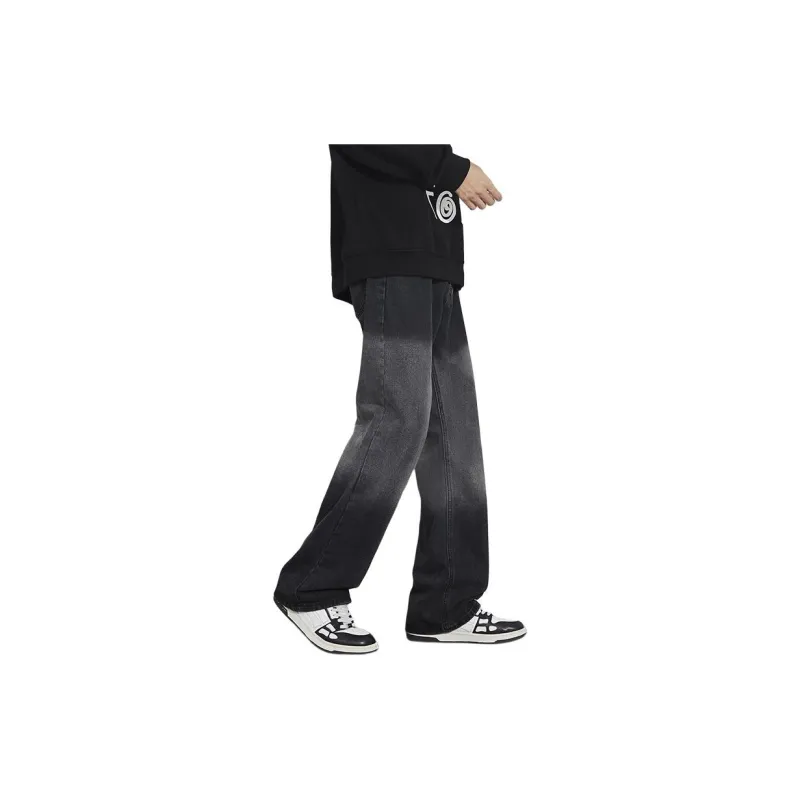 IJRJ Jeans Unisex Black Gray Color-3